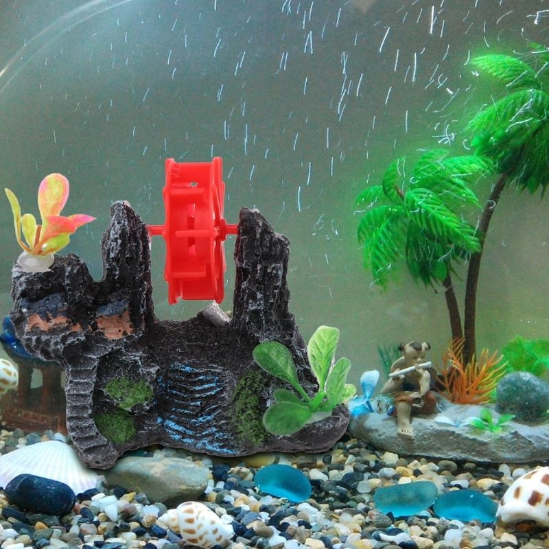 Aquarium Fish For Sale - Aquarium Resin Mountain Stone Cave Decoration