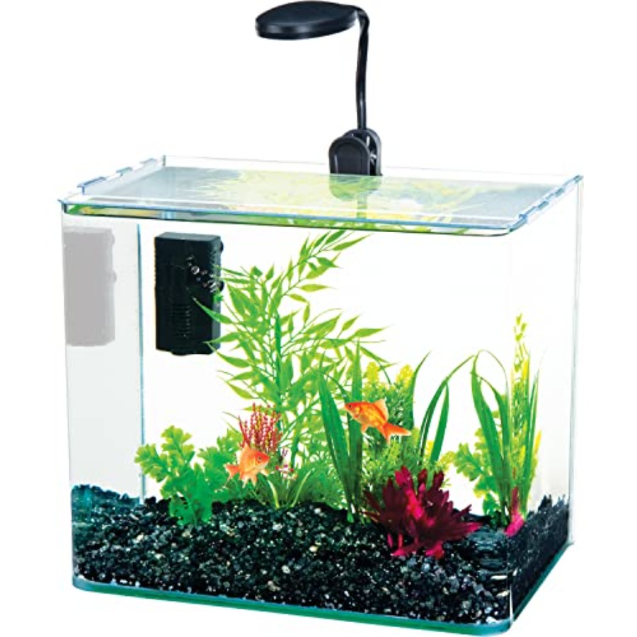 Aquarium Fish Of The World - Water-World Radius Desktop Aquarium Kit with
