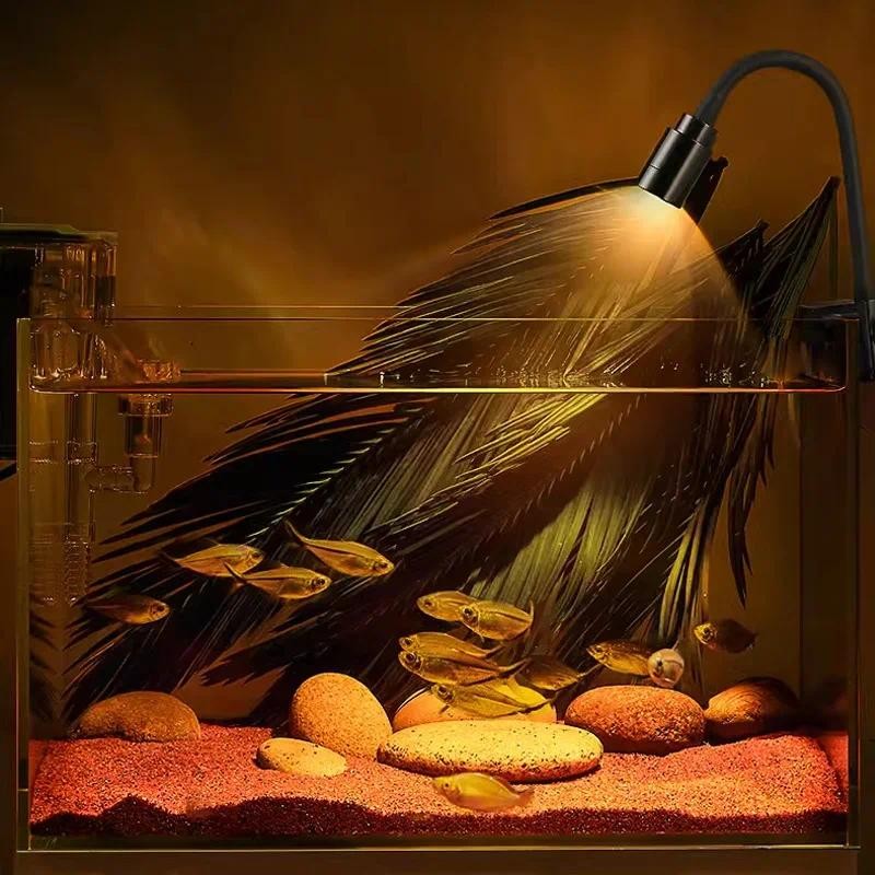 Aquarium Fish Light Lamp - USB Aquarium Light Lighting plants Grow