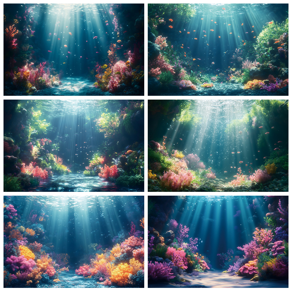 Aquarium Fish Of The World - Underwater World Backdrop For Photography Ocean