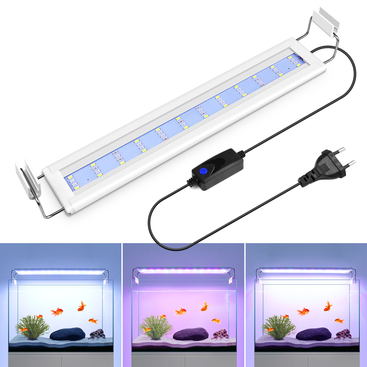 Aquarium Fish Colorful - Super Slim LED Aquarium Light 220V