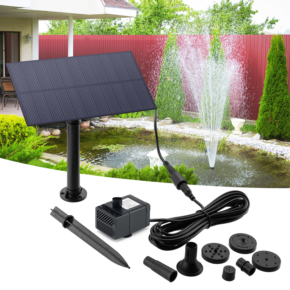 Aquarium Fish Farm - 5W 5V Solar Water Pump Garden
