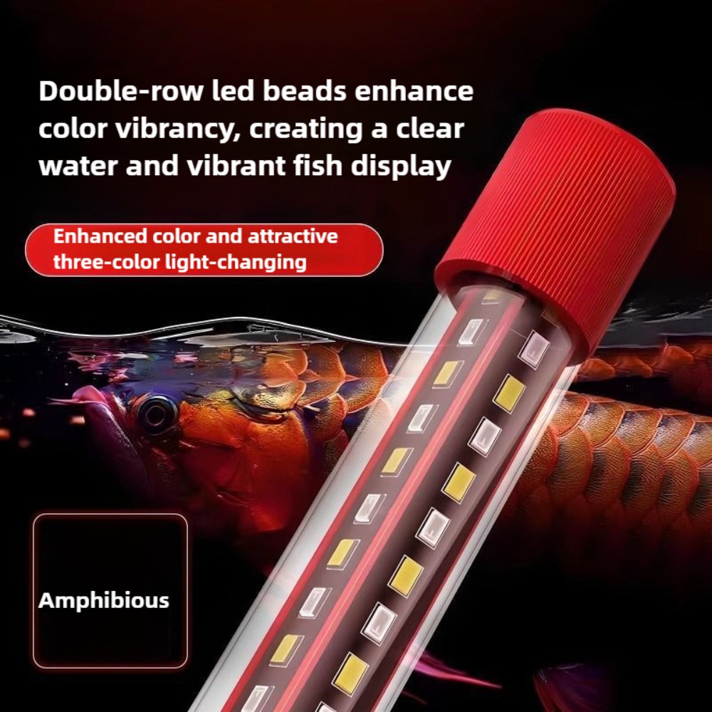 Aquarium Fish Colorful - Submersible 24 inches Fish Tank Light