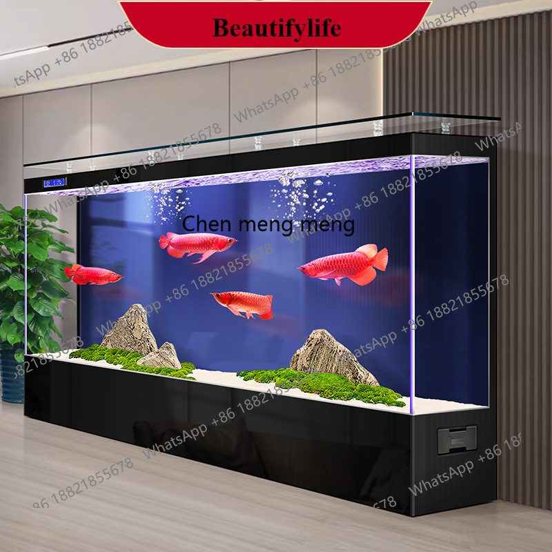 Aquarium Fish Big - G153 Ecological fish tank, large ultra-white