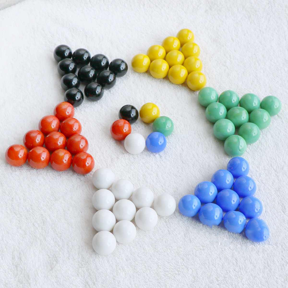Aquarium Fish Farm - 66Pcs Dia16mm Solid Color Glass Balls