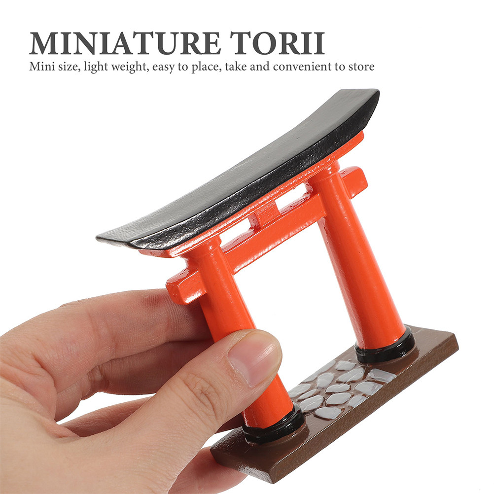 2Pcs Japanese Torii Gate Minia - Aquarium Fish Japanese recensione e prezzo
