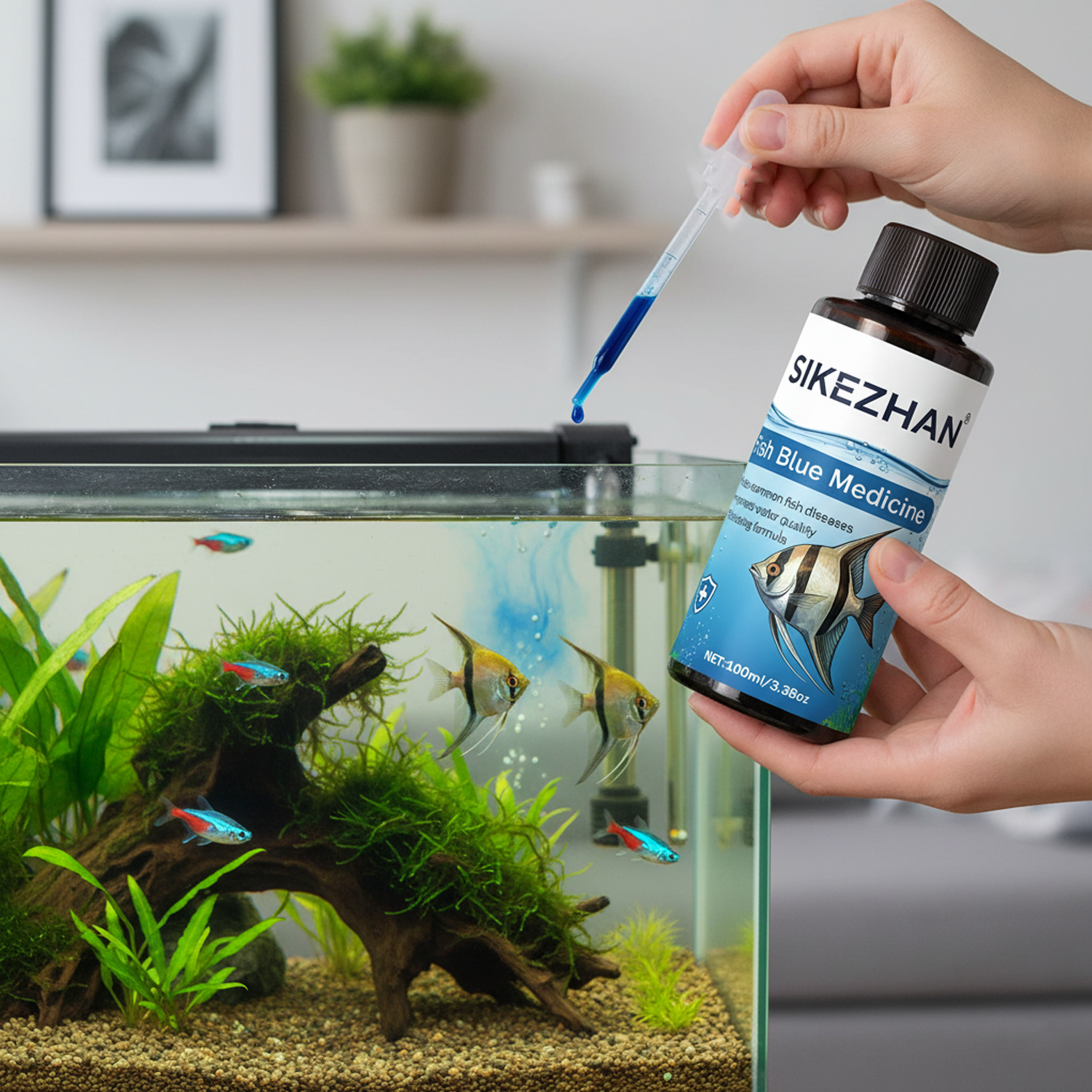 Large 500ml Methylene Blue Fis - Aquarium Fish Big recensione e prezzo
