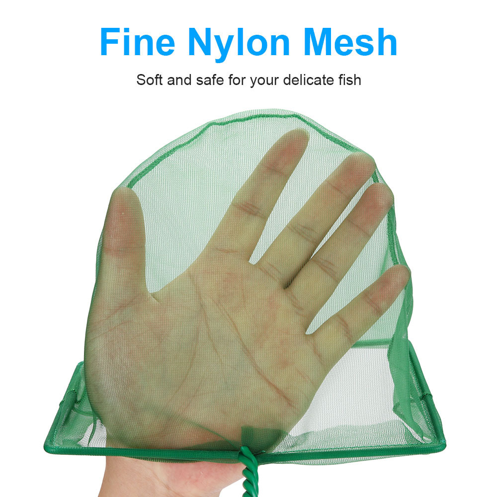 3-10inch Fish Net Long Handle  - Aquarium Fish Long recensione e prezzo