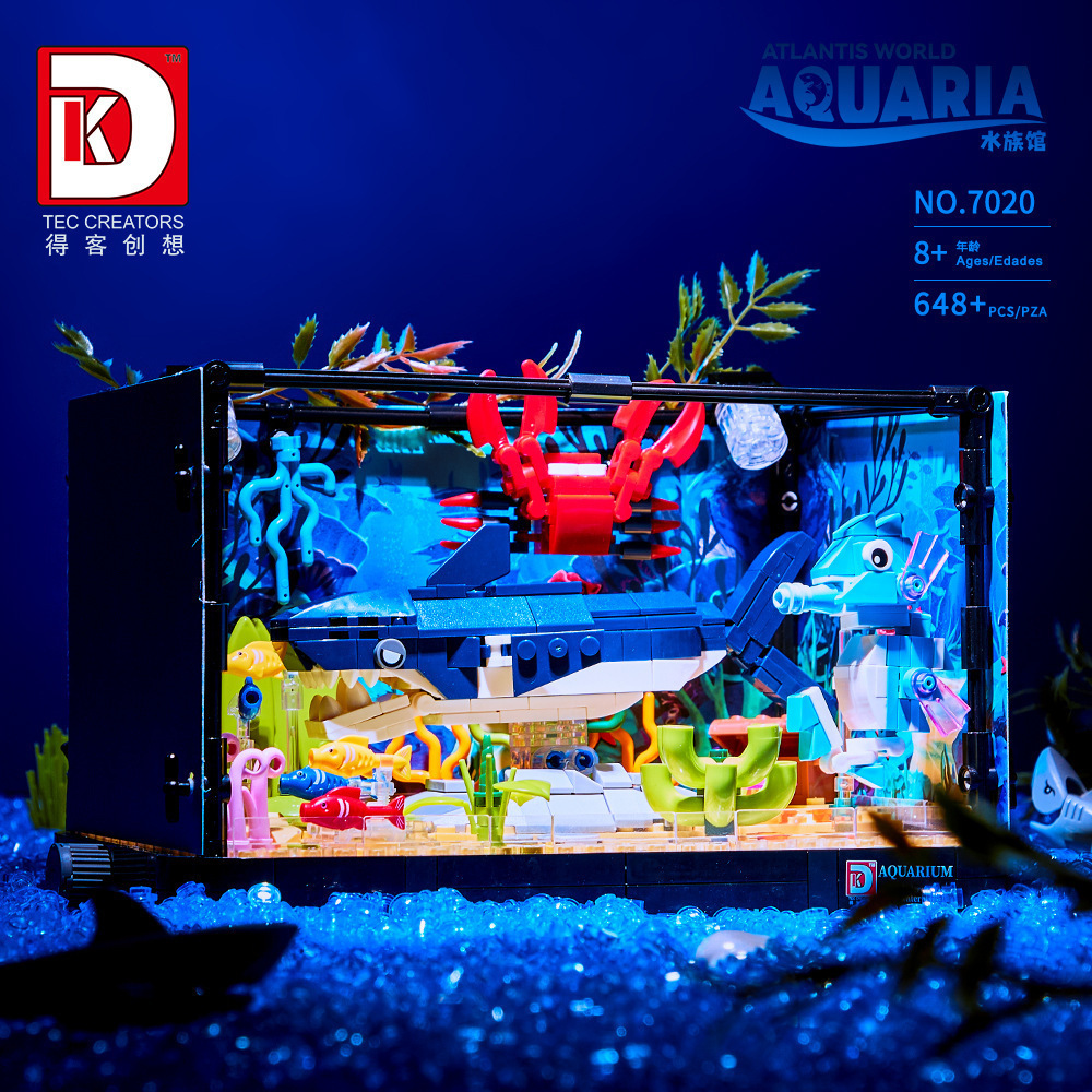 648PCS Shark Ecosystem Tank Bu - Aquarium Fish Of The World recensione e prezzo