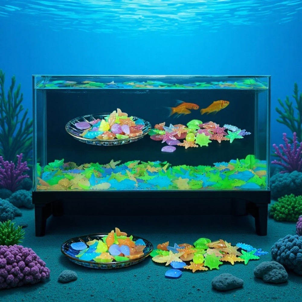 Glowing Luminous Ocean Stones  - Aquarium Fish Colorful recensione e prezzo
