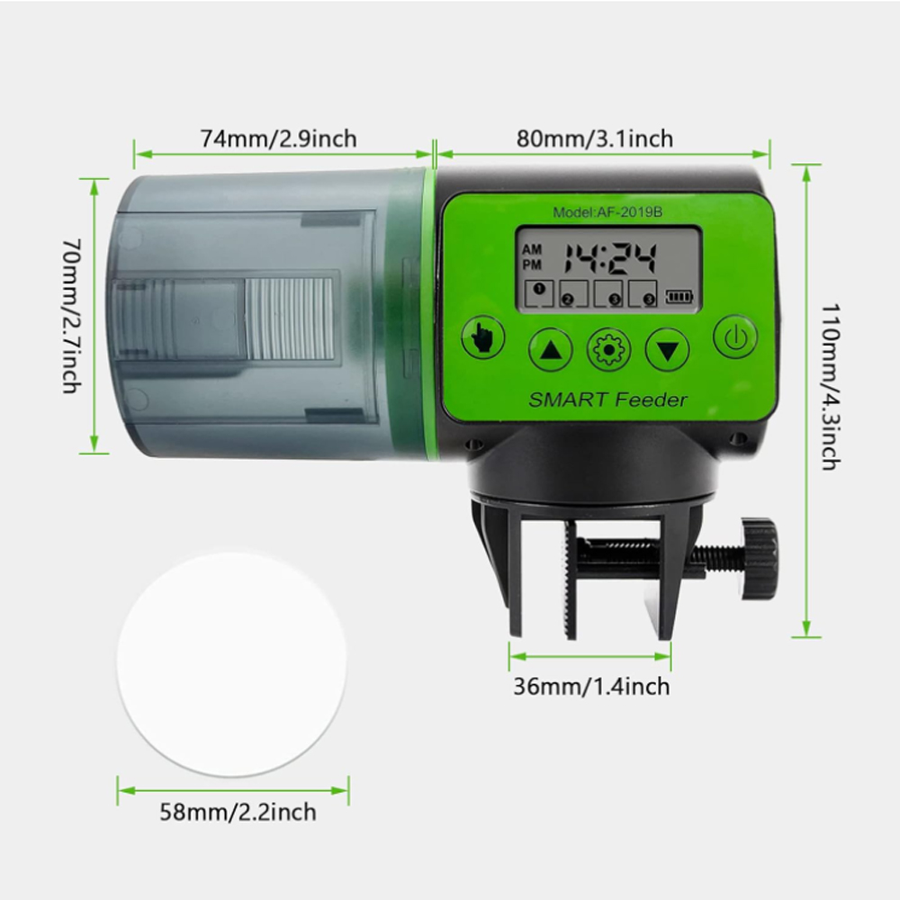 Automatic fish tank feeder int - Aquarium Fish Big recensione e prezzo