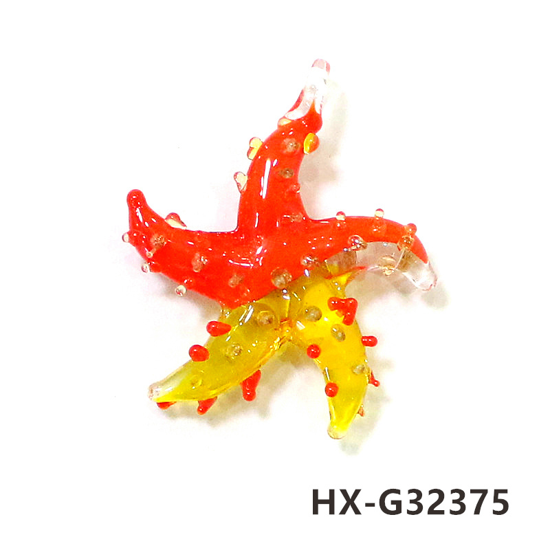 Mini Glass Starfish Pendant Co - Aquarium Fish Colorful recensione e prezzo