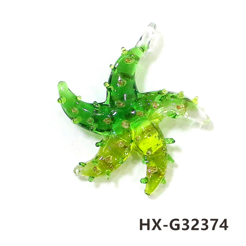 Mini Glass Starfish Pendant Co - Aquarium Fish Colorful recensione e prezzo