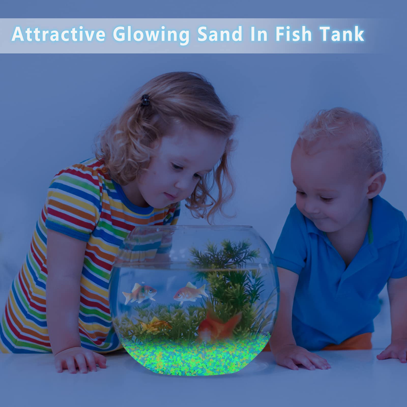 1000Pcs Luminous Sand Glow In  - Aquarium Fish Farm recensione e prezzo
