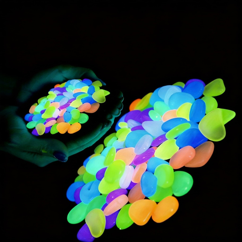Glowing pebbles100-500pcsLumin - Aquarium Fish Farm recensione e prezzo