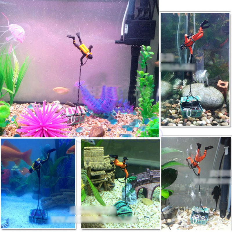 Treasure Frogman Aquarium Orna - Aquarium Fish Of The World recensione e prezzo