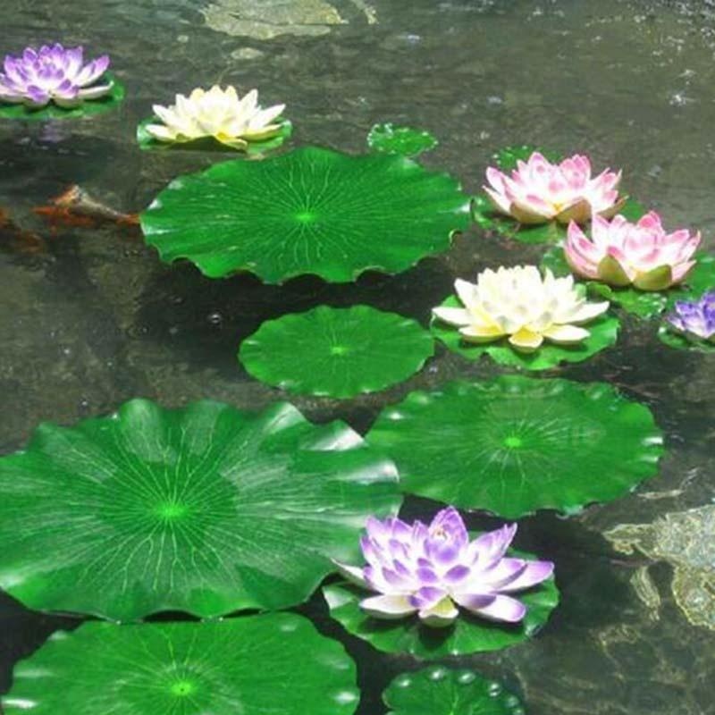 2026 Artificial Water Lily Lot - Aquarium Fish Farm recensione e prezzo