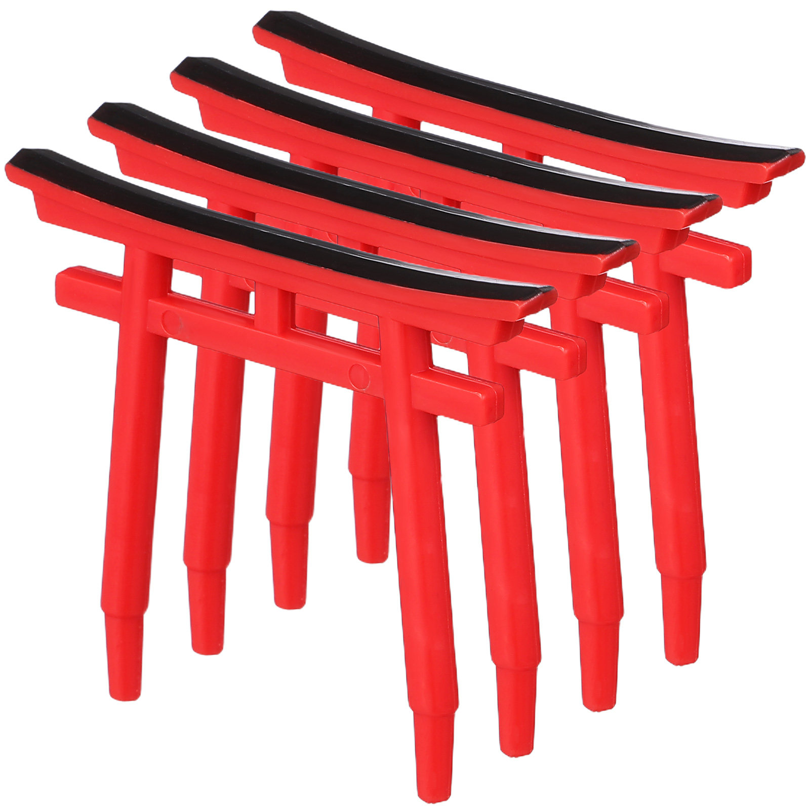 4 Pcs Red Japanese‑style Fish  - Aquarium Fish Japanese recensione e prezzo