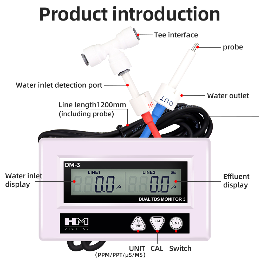 HM DM3 Online TDS EC Water Qua - Aquarium Fish In Online recensione e prezzo
