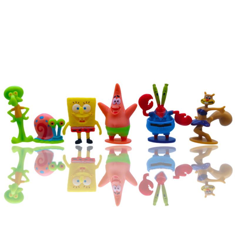 6pcs SpongeBob Fish Tank Decor - Aquarium Fish Farm recensione e prezzo