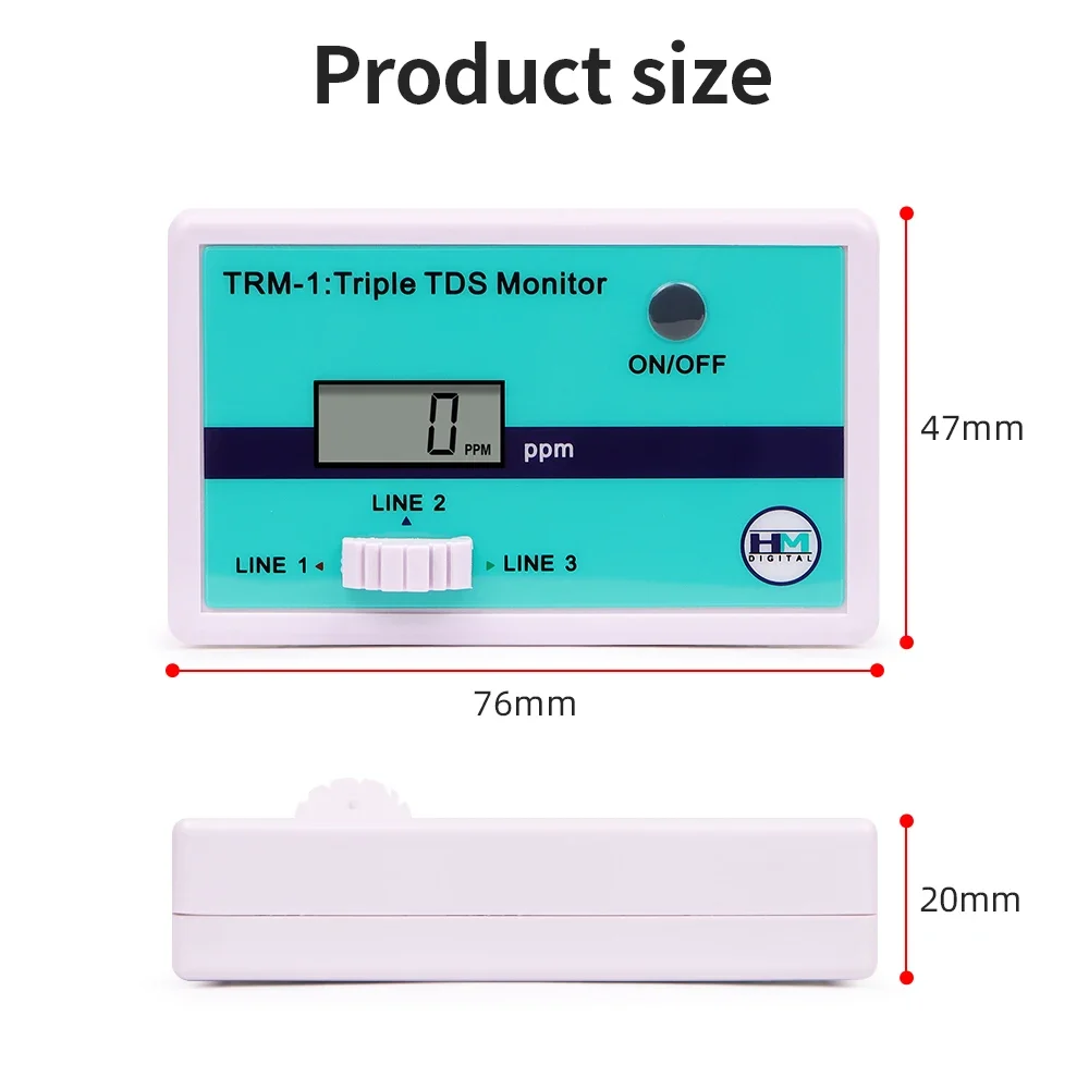 SM1 Single/TRM1 Triple TDS Met - Aquarium Fish In Online recensione e prezzo