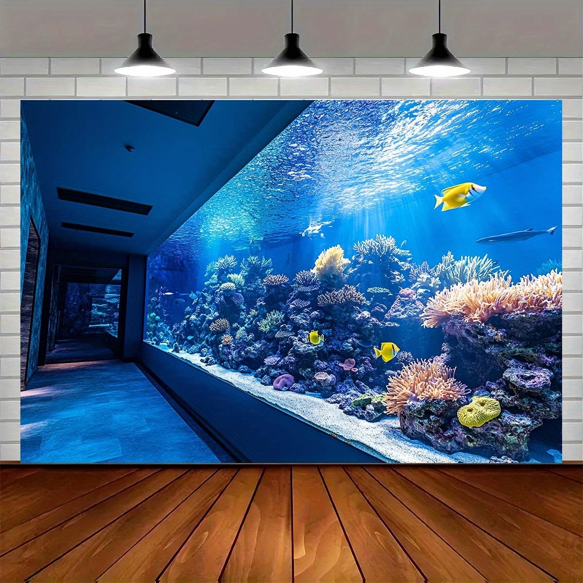 Vibrant Underwater Aquarium Ta - Aquarium Fish Colorful recensione e prezzo