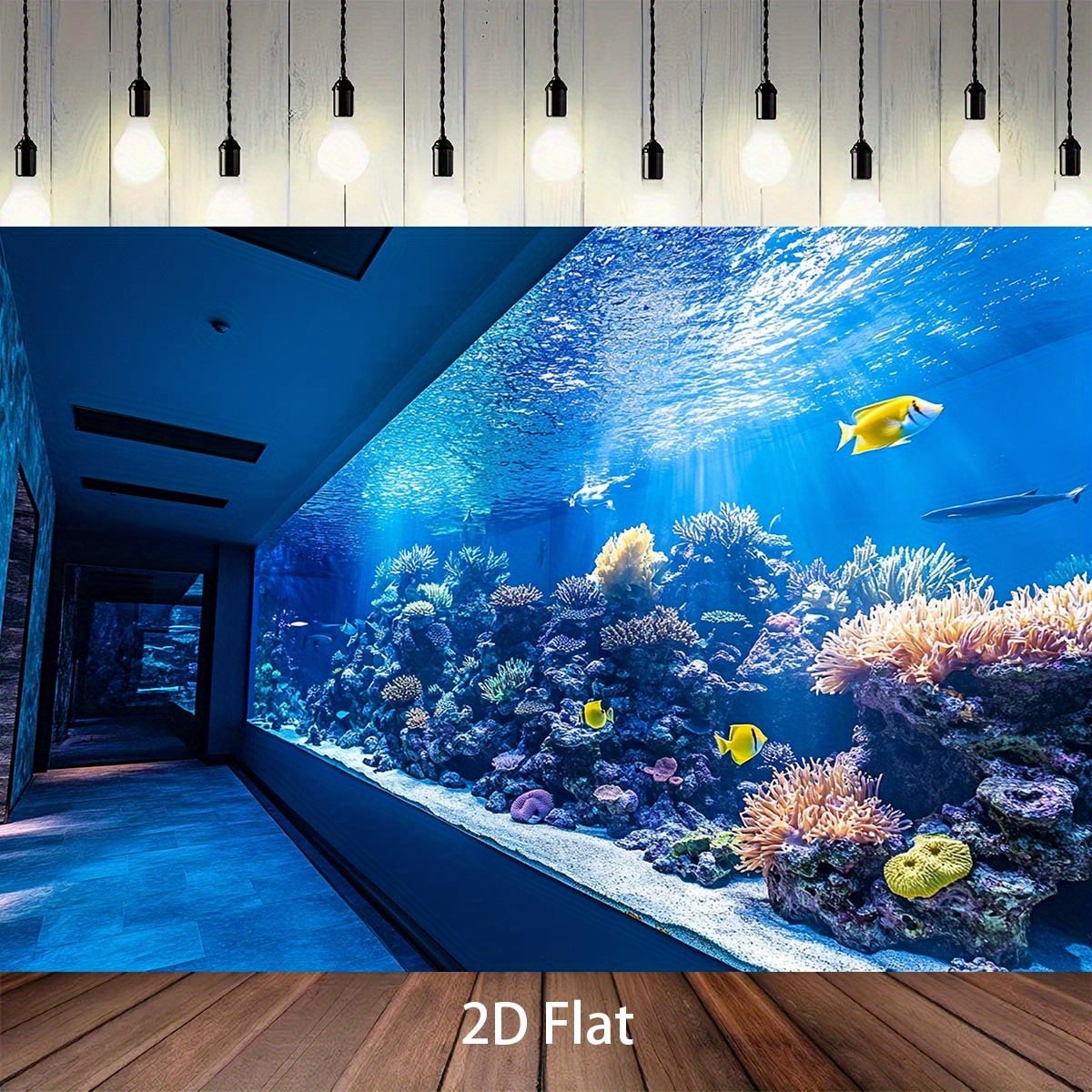 Vibrant Underwater Aquarium Ta - Aquarium Fish Colorful recensione e prezzo