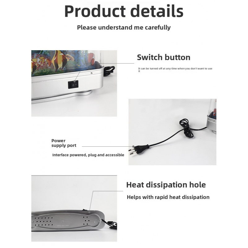 Mini LED Fish Lamp - Night Lig - Aquarium Fish Light Lamp recensione e prezzo