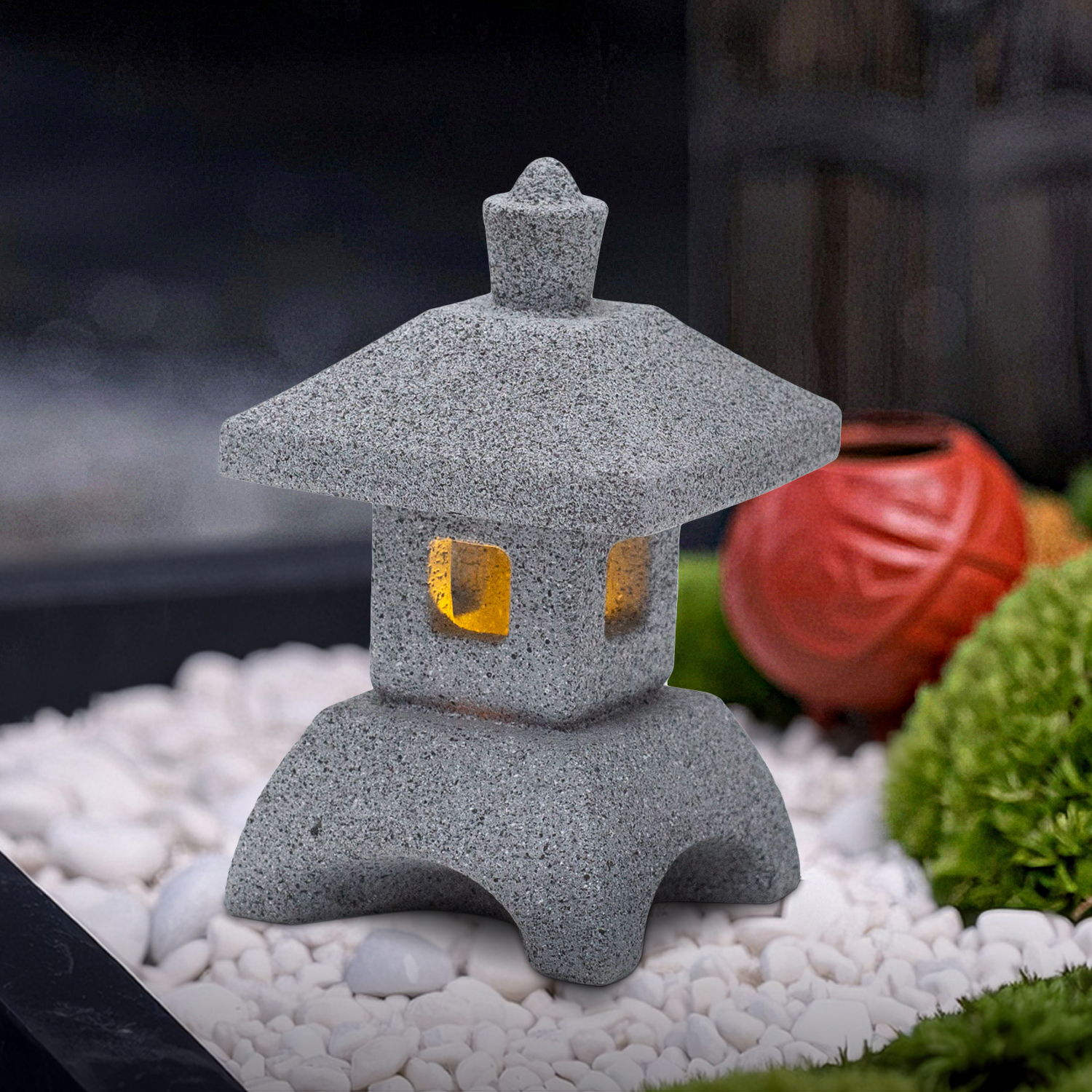 Japanese Lantern Pagoda Statue - Aquarium Fish Japanese recensione e prezzo