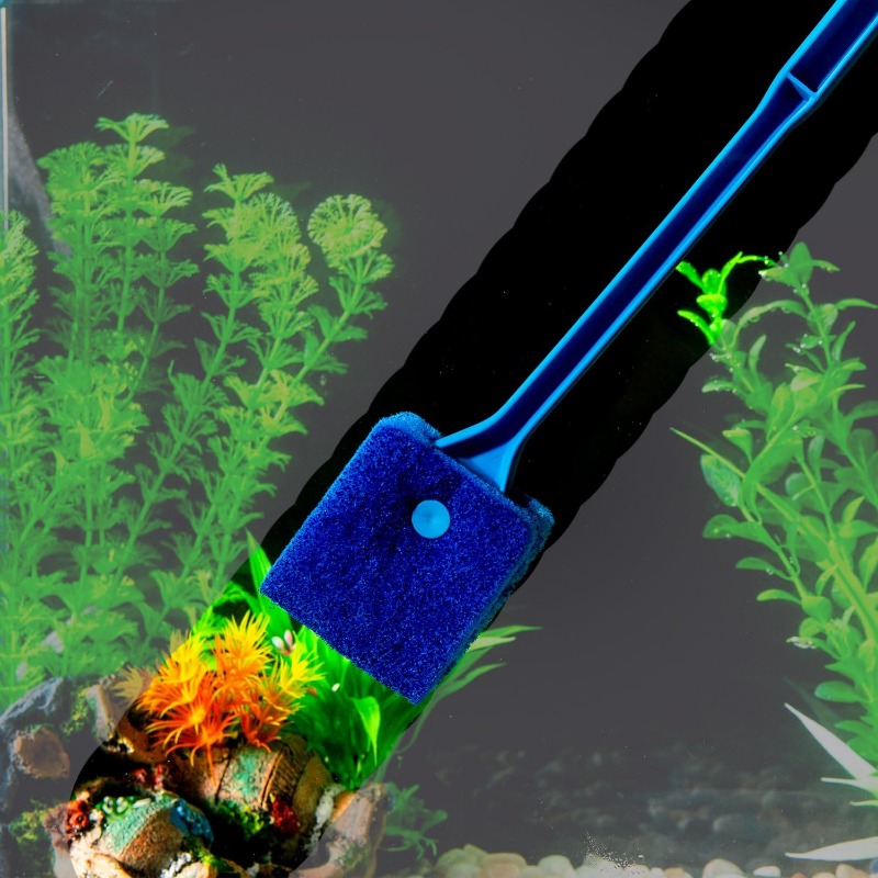 New Aquarium Algae Scraper Dou - Aquarium Fish Long recensione e prezzo