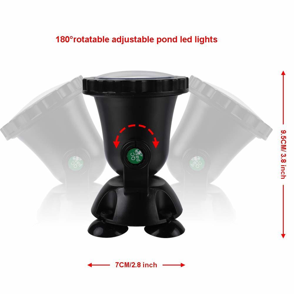 12V Submersible Pond Light Mul - Aquarium Fish Colorful recensione e prezzo