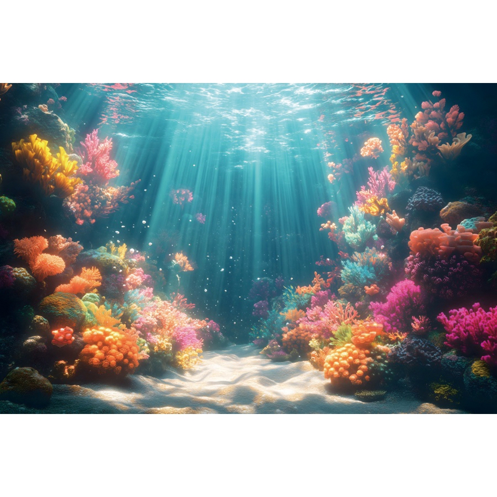 Underwater World Backdrop For  - Aquarium Fish Of The World recensione e prezzo