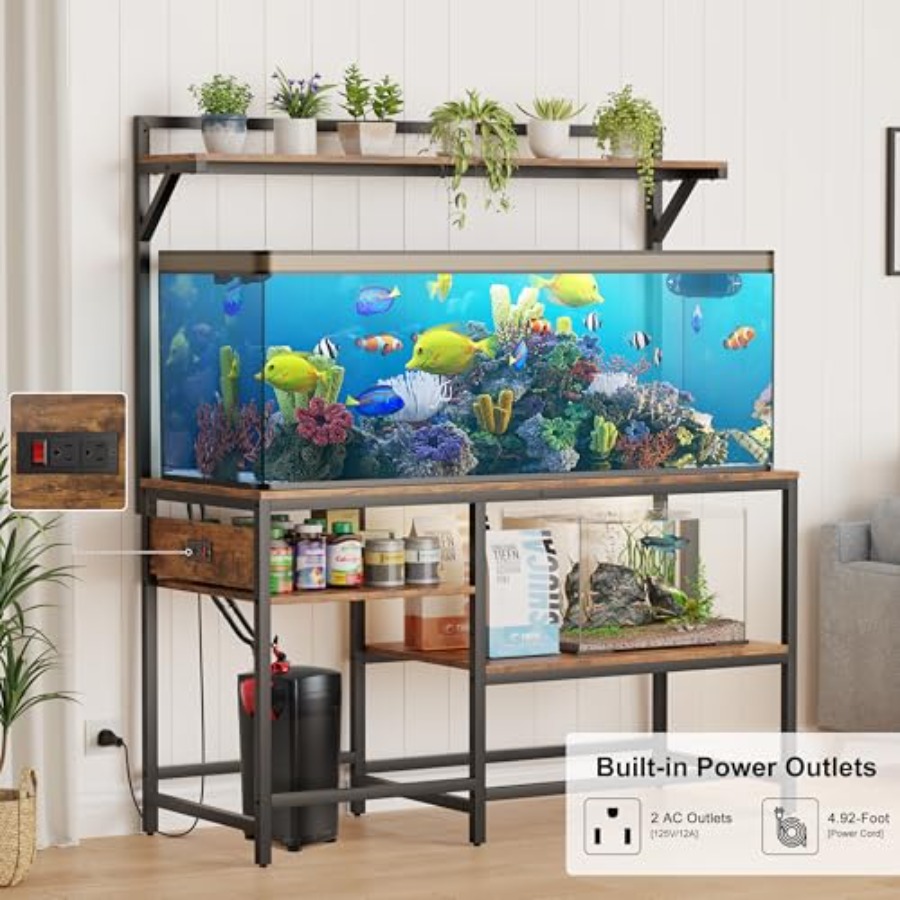 Fish Tank Stand, Aquarium Stan - Aquarium Fish Long recensione e prezzo