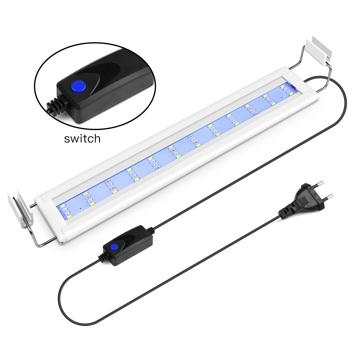 Super Slim LED Aquarium Light  - Aquarium Fish Colorful recensione e prezzo