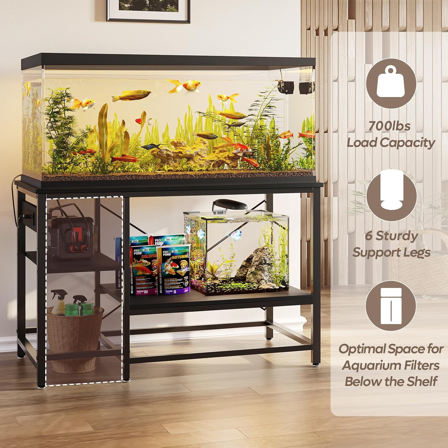 55 Gallon Fish Tank Stand with - Aquarium Fish Long recensione e prezzo