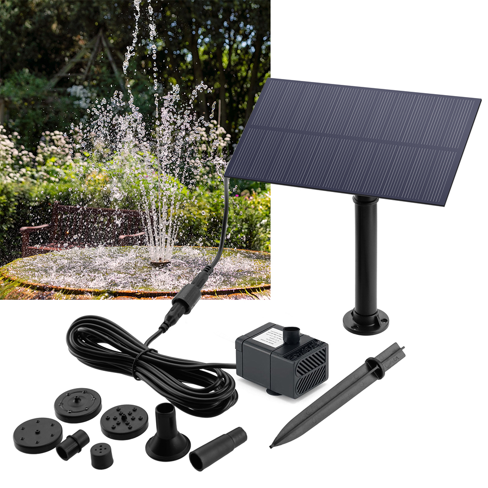 5W 5V Solar Water Pump Garden  - Aquarium Fish Farm recensione e prezzo