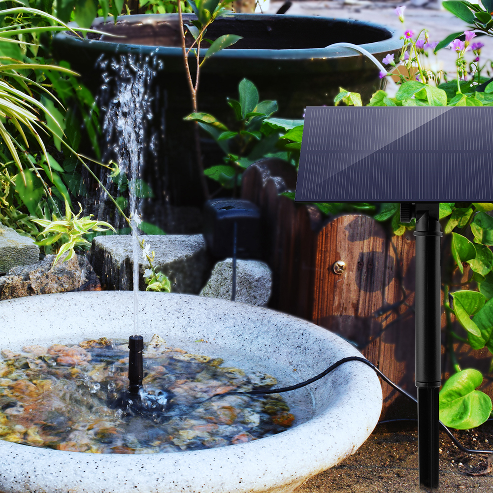 5W 5V Solar Water Pump Garden  - Aquarium Fish Farm recensione e prezzo