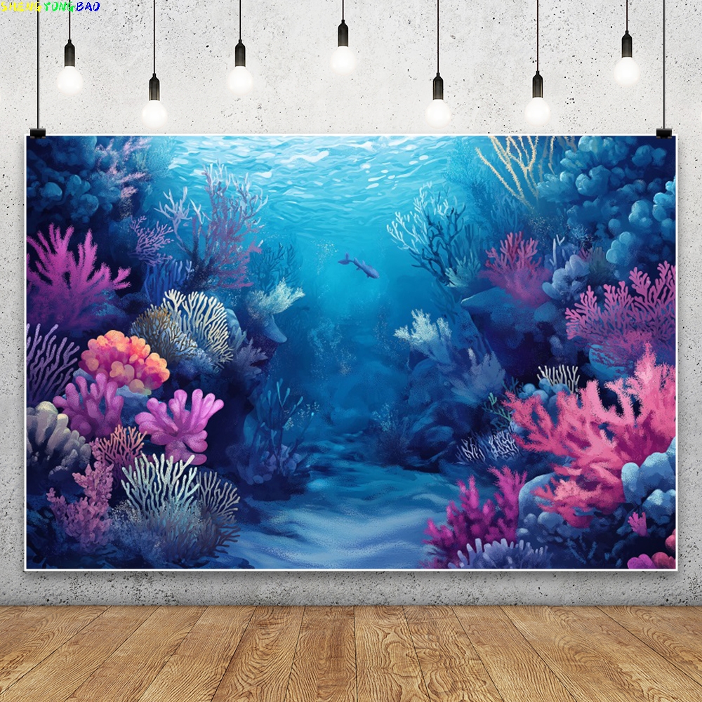 Blue Underwater World Backdrop - Aquarium Fish Of The World recensione e prezzo