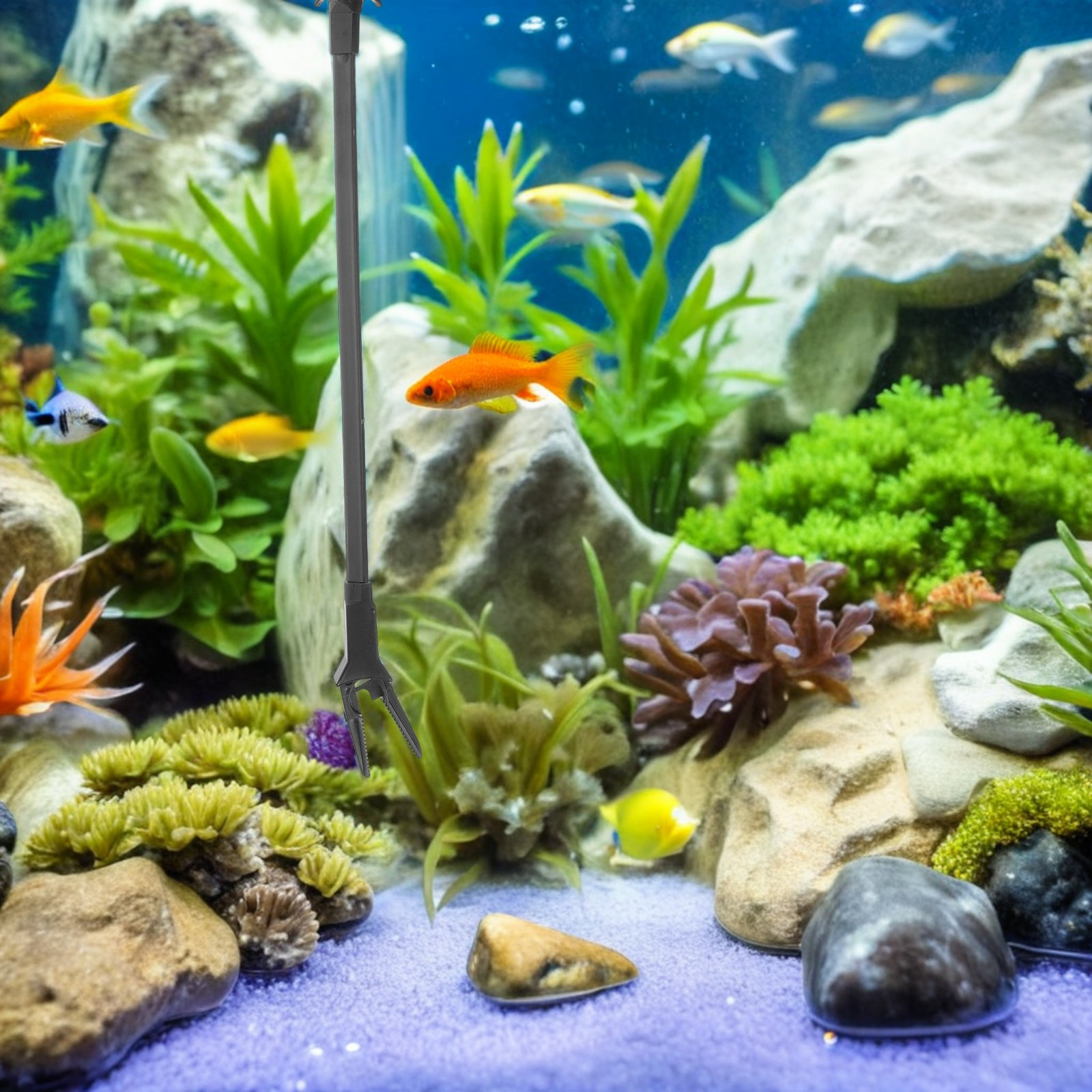 3Pcs Fish Tank Tongs 19.7inch  - Aquarium Fish Long recensione e prezzo
