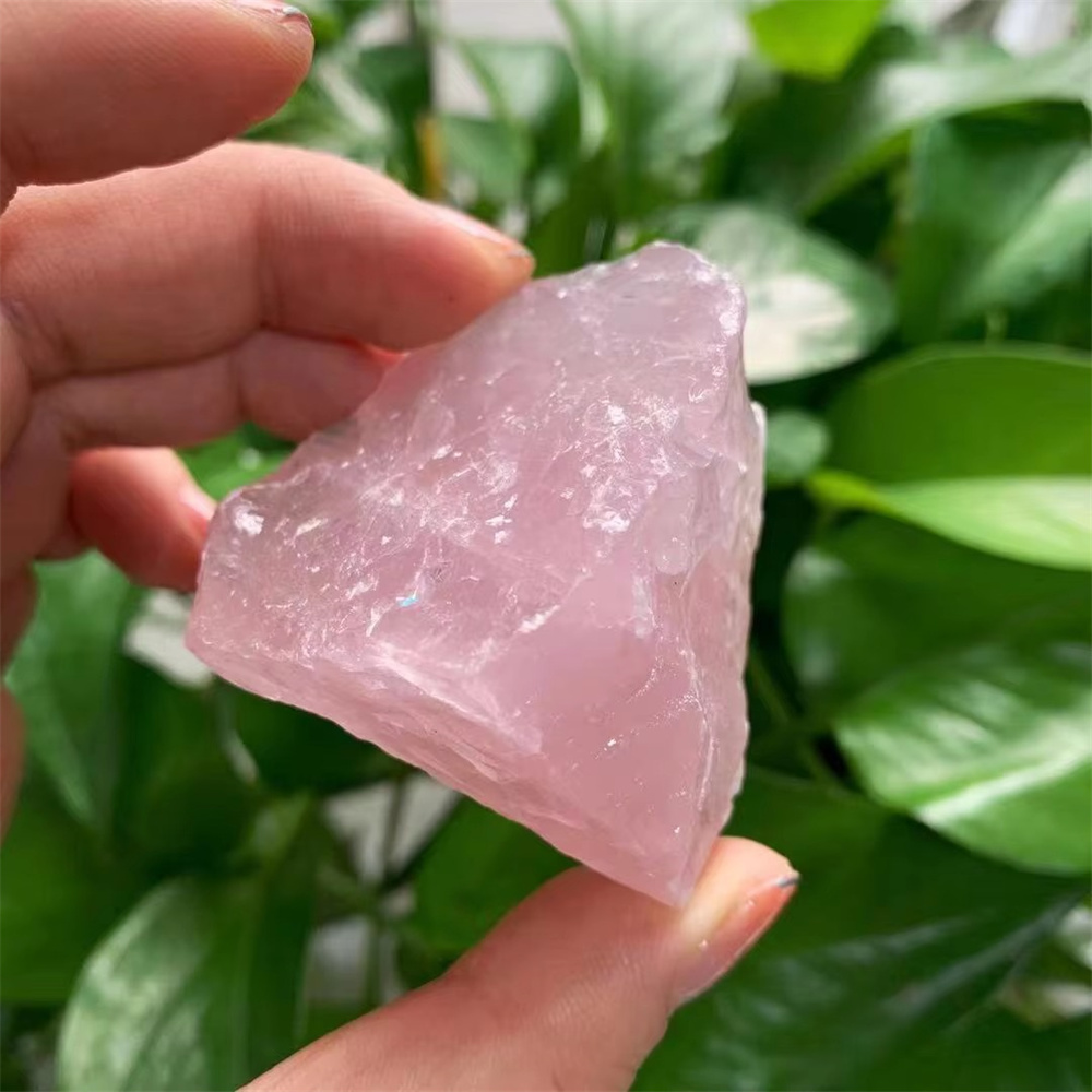 Pure Natural Pink Rose Quartz  - Aquarium Fish Big recensione e prezzo