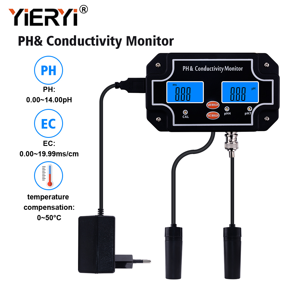 yieryi Digital Online PH/EC Co - Aquarium Fish In Online recensione e prezzo