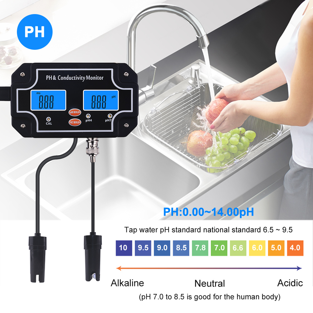 yieryi Digital Online PH/EC Co - Aquarium Fish In Online recensione e prezzo