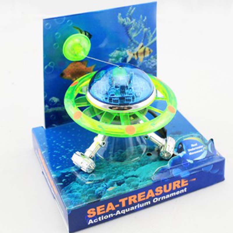 Suspended UFO Aquarium Statue  - Aquarium Fish Of The World recensione e prezzo
