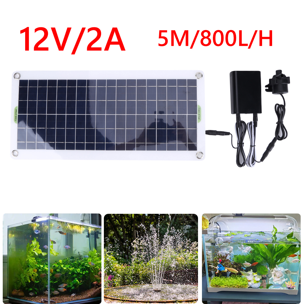 18V 30W Fountain Panel Pump Ga - Aquarium Fish Farm recensione e prezzo