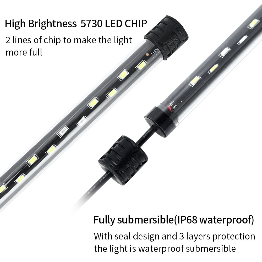 90-260V Aquarium Light LED Wat - Aquarium Fish Light Lamp recensione e prezzo