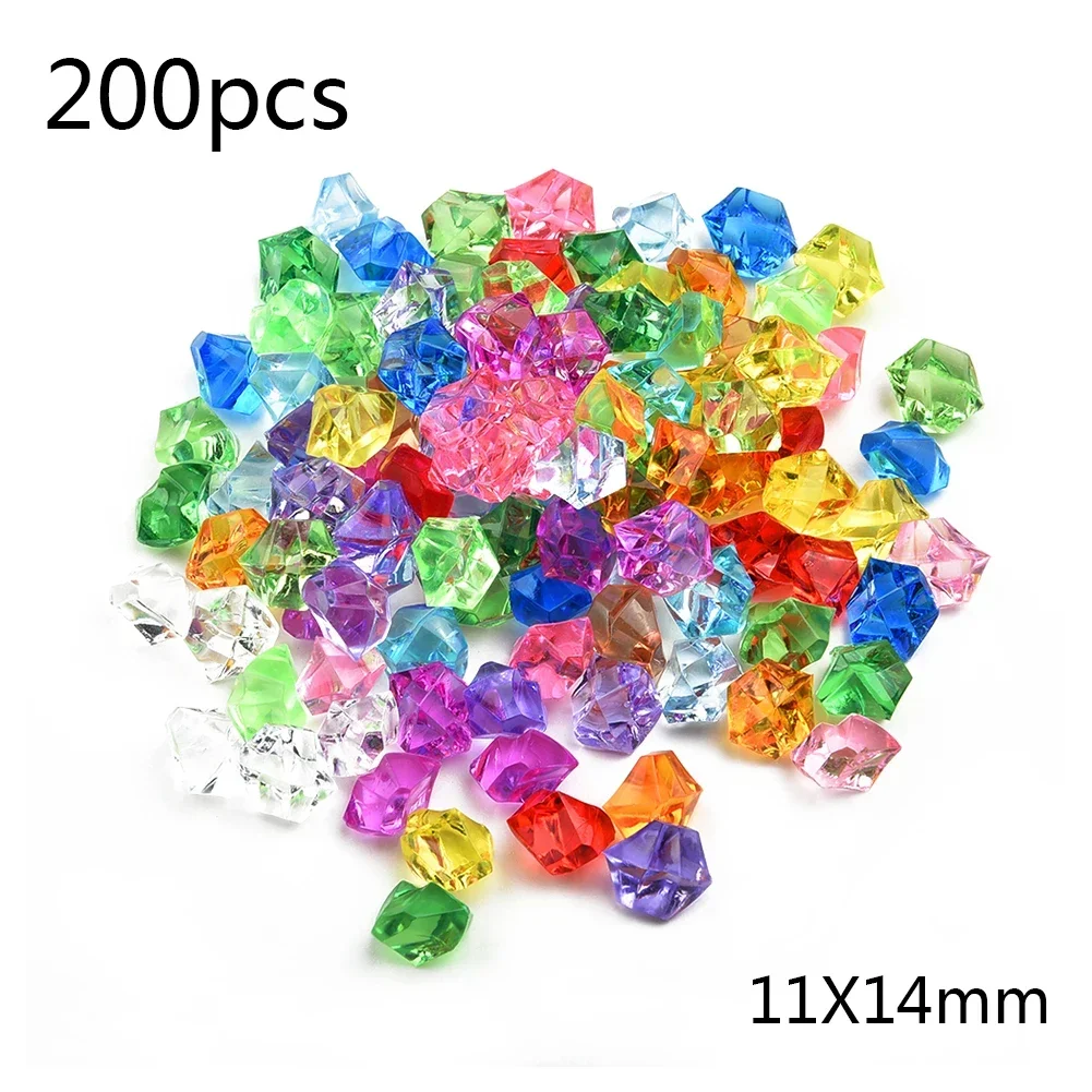 200pcs Acrylic Gem Stone Color - Aquarium Fish Colorful recensione e prezzo