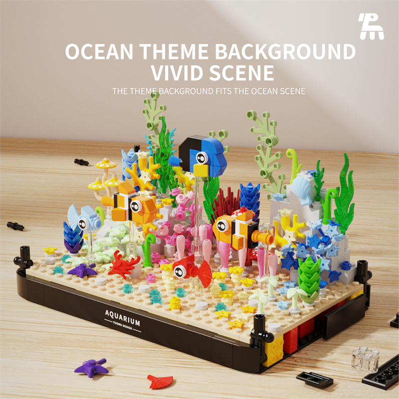 Aquarium building blocks fish  - Aquarium Fish Of The World recensione e prezzo