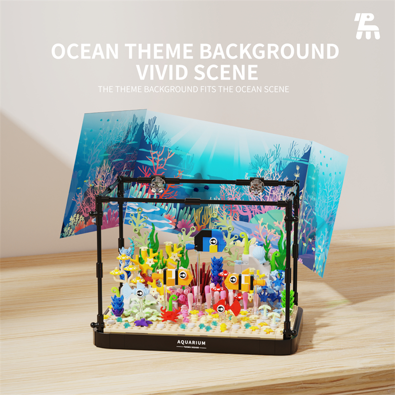 Aquarium building blocks fish  - Aquarium Fish Of The World recensione e prezzo