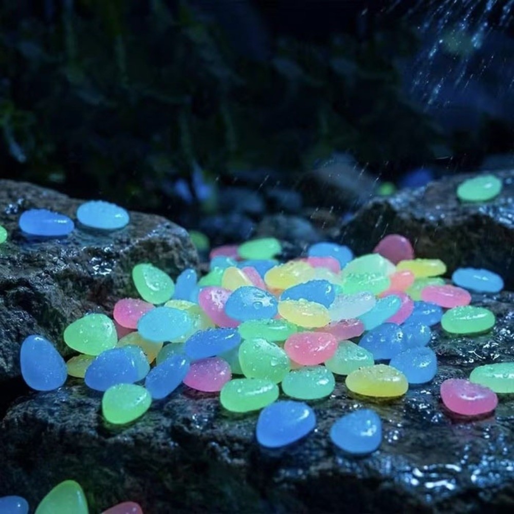 Resin Glow-in-the-Dark Garden  - Aquarium Fish Colorful recensione e prezzo