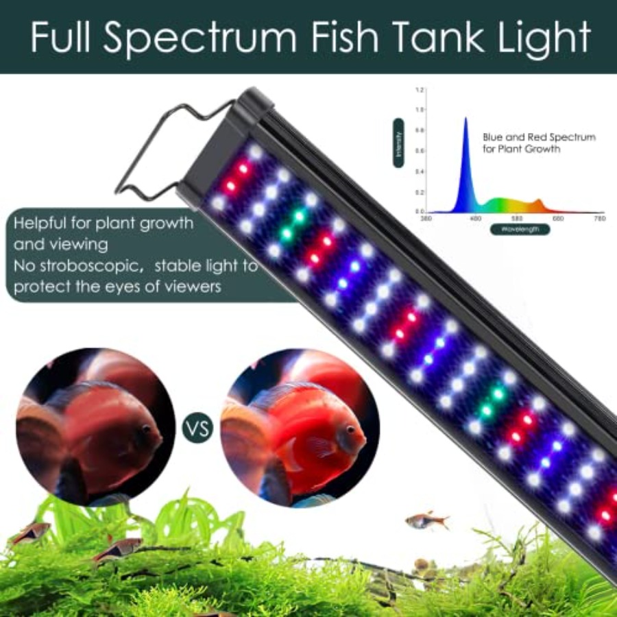 Aquarium Light, Full Spectrum  - Aquarium Fish Colorful recensione e prezzo